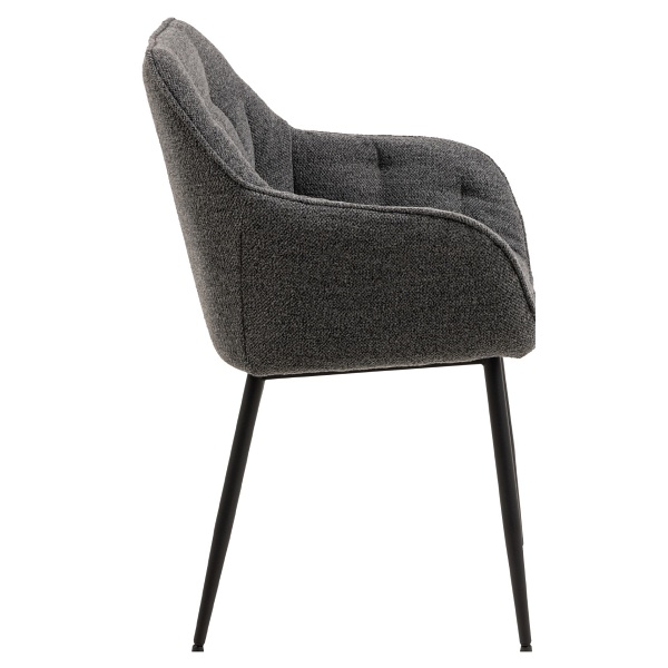 Krzesło Brooke antracytowe Monza - ACTONA